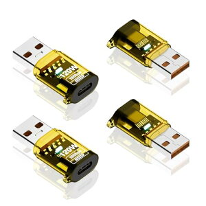 USB C USB A ϊA_v^ 4Zbg ^CvC ϊ OTG Ή 3.2 Gen 2 Type C ϊA_v^[ 120W [d ^CvCX Type A IXϊRlN^10Gbps }f[^]Ή MacBook / Galaxy USB C [p 