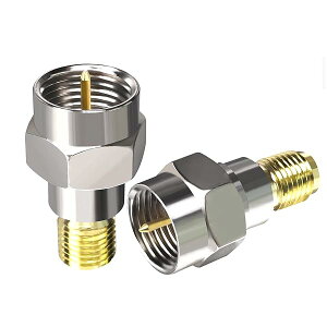 �����R�l�N�^ SMA���X�]F�I�X �����A�_�v�^�[ F�^�C�v�����R�l�N�^ �ϊ��[�q sma f�^ �ϊ� 2�Z�b�g ��������