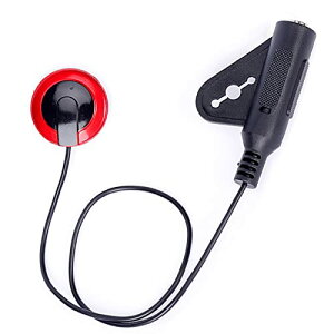 ギター ピックアップ ピエゾピックアップ 外部音除去 ギター/マンドリン/バイオリン/ウクレレ用 クリップ式 長さブラック マイク 送料無料