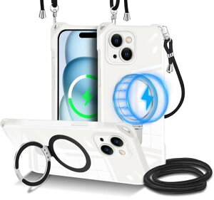 iPhone 15 Plus P[X V_[ Ot MagSafeΉ BX^h iPhone15 plus Jo[ | | ΂߂ Rt ؍ ϏՌ X^h@ TPU c/ 2WAY \ O\ C