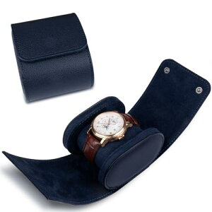 腕時計ケース 腕時計収納ケース 時計ケース レザーケース 時計 1本収納 高級 PU革 腕時計 持ち運び 収納ボックス レザー ウォッチ ボックス 防水 耐衝撃 時計携帯用 旅行 出張 記念日 誕生日