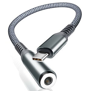  USB C to 3.5mm CzϊA_v^[ Type C I[fBI wbhtH WbN Ro[^[ nC] iPhone 16 15 Pro Max Plus Samsung Galaxy A33 A52 A53 S22 S23 Z Fold Flip 5 iPad 10th Air 4 5th Mini 6