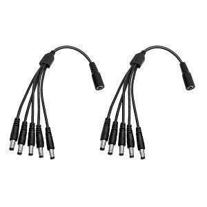 2  1  5 ̒dP[u vOTCY 5.5mm×2.1mm F hƃJ (CCTV) LED XgbvCg [^[̑ɑΉ 