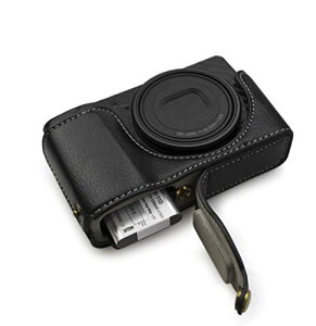 GRIIIx / GR3x �P�[�X RICOH �f�W�^���J���� GRIII / GR3 �J�����P�[�X �{�f�B�P�[�X �����܂� �o�b�e���[���� �\ �O�r�l�W���t�� �{�v (BK)