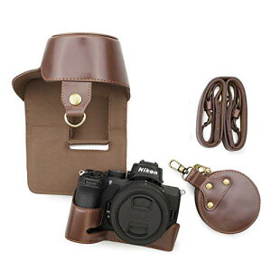 Nikon Z50 �P�[�X �J�����P�[�X �����܂� �o�b�e���[���� �\ �O�r�l�W���t�� �S�ʕی�^ �V�����_�[�X�g���b�v�t��(CF)