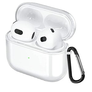 AirPods 3 P[X TPU  NA CzP[X  y Ռh یP[X h~ Jrit ܂܏[d (AirPods 3Ή NA)