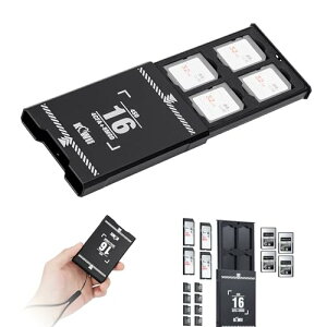 [J[hP[X ^ 4SD SDHC SDXC J[h + 8 Micro SD TF MSDJ[h + 4 CFexpress Type A J[h [\ e SDJ[hP[X }CNSDJ[hP[X y gѕ֗ h~[vt 