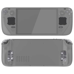 steam deck oled 交換 フルボタンセット steam deck oledコンソール 対応 カスタム DIY ABXY 十字キー トラックパッド バンパー トリガーボタン ツール付き -コンソールは含まれていません クリア 送料