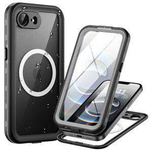 iPhone 16eP[X hP[X IP68MagSafeΉ }Olbg Face IDF / ϏՌ / ~ / ho / h / Be / QI[d / y / Xgbvt tOȒP Sʕی̃ACtH 16E h