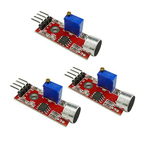 �����x �����Z���T���W���[�� �������o���W���[�� �}�C�N���z���Z���T�[ Arduino�ɓK 3�Z�b�g ��������
