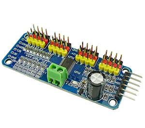 PCA9685 16`l 12 rbg PWM Servo [^[ hCo[ IIC W[ ArduinoɑΉ {bg 