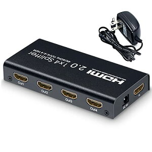 HDMIz Xvb^[ 14o 4K / 60Hz HDMI2.0 / HDCP2.2Ή 18Gbps 4|[g f4ʓo PS4 / PS5 / FireTVɑΉ ACdA_v^[t