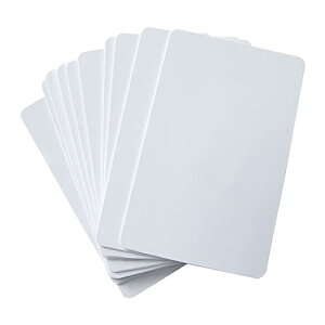 ICカード FM1108 S50チップPVCカード13.56MHzホワイトRFIDカードと互換性あり 10枚「従業員IDカード名刺」 送料無料