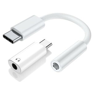 USB C CzWbN ϊ 2ZbgCzWbN ϊ ^Cvc 3.5mm Ή 3 4 CzϊA_v^[ ʒ / ʘb / y DAC / Hi Fi 16bit / 48KHz for iPhone 16 15 Plus Pro Max Pixel 