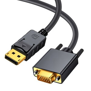Displayport VGAP[u fBXvC|[gvga ϊP[u bLDPIXVGIXϊP[u fXNgbv m[gPCVGA|[gtj^ vWFN^ւDP|[gڑ (1.8m / 6Feet) 