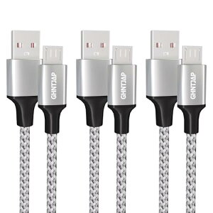 }CN USB P[u 1M [3{Zbg] Micro USB P[u QC3.0}[d f[^] AhCh[dP[u AndroidX}zΉ ϋviC 