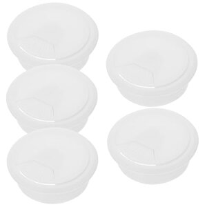 �z���E�L���b�v ���a50mm ABS�f�X�N�O�����b�g �ی^ �P�[�u���z�[���J�o�[ ���C�� �O�����b�g ���C���[�I�[�K�i�C�U�[ �R���s���[�^�f�X�N�p 5���� �z���C�g