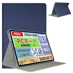 Alldocube iPlay60 Pad Pro P[X y ɔ PU U[ J X^h X}[gP[X X^h @\ X}[gJo[ [dΉ iPlay 60 Pad Pro 12.1C` Ή (u[) 