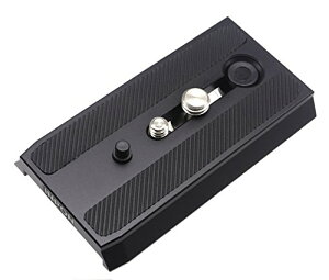 �N�C�b�N�����[�X�v���[�g 501PL�݊��i 1/4' 3 / 8'�l�W�t Manfrotto 501HDV 503HDV 701HDV MH055 M0-Q5�ɑΉ� ��������