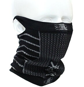 バンダナ フェイスマスク フェイスガード ネックウォーマー ヘッドバンド スポーツ 防寒 防風 埃よけ UVカット マスク Type;EAHL 送料無料