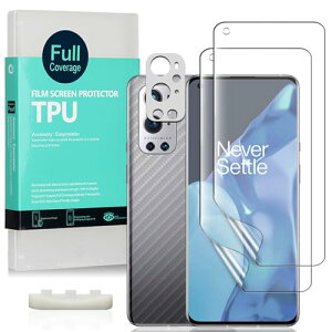 OnePlus 9 Pro 5G �ی�t�B���� 2�� �J���������Y�v���e�N�^�[�t��(�����ޗ�) �w�ʕی�t�B�����t�� �w��F�ؑΉ� �C�A�� ��������