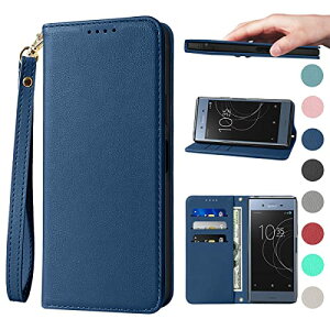 Xperia XZ1 �P�[�X �蒠�^ SOV36 �P�[�X SO-01K �J�o�[ PU���U�[ �G�N�X�y���A XZ1 �P�[�X �����}�O�l�b�g�J�� �X�v���b�g���� �S�ʕی� ������� �J�[�h�|�P�b�g �X�^���h�@�\ �����h�~ �ϏՌ� �g