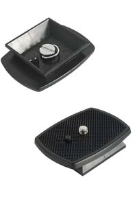 スペアシュー クイックリリースプレート 2個セット 三脚アクセサリー 交換 Sony VCT-60AV VCT-D580RM VCT-D680RMとVCT-R640などに対応 送料無料