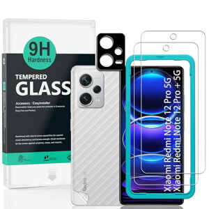 Redmi Note 12 Pro 5G / Redmi Note 12 Pro+ 5G (6.67C`) یtB XN[veN^[ KX2 JYveN^[1 ăJ[{t@Co[tB1 [wǂݎ 