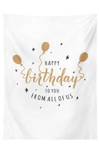 o[Xf[^yXg[ a t o[Xf[ Happy Birthday  Ǌ| tHg|X^[ ʐ^wi 100×70cm i`ł j LOʐ^ n[to[Xf[ j̎q ̎q 