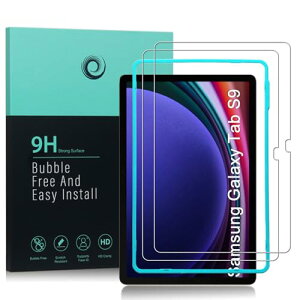 Galaxy Tab S9 / Tab S10 FE 11C` KXtB 2 یtB KChgt 1 ϏՌdx KXtB 菝h~tB 炩ȎG CA[ wFؑΉ ȒP\t
