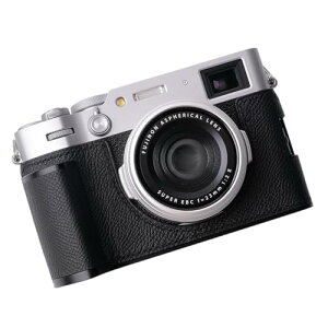 FUJIFILM FUJI xm X100VI JP[X JJo[ JobO {v t v { + ^ x[Xv[g + nh 3-in-1fUC (ubN)