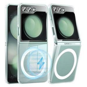 Galaxy Z Flip5 �P�[�X MagSafe �N���A �}�O�l�b�g���� �M�����N�V�[ Z Flip 5 SC-54D / SCG23 �ی�J�o�[ ���ϖh�~ ���C�����X�[�d�Ή� �ϏՌ� PC�w�� ���^ �y�� �o���p�[ �S�ʕی� �C�菝�h�~ �w��h�~ ��