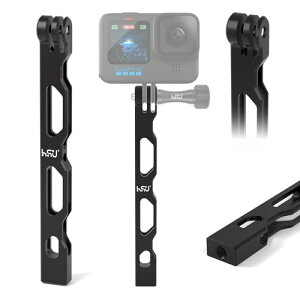 gopro pA~ A[ 1/4t JA[ OrA_v^[ |[}EgGoPro Hero13 / 12 / 11 / 10 / 9 / 8 / 7 / 6 / 5Ή yё̃ANVJɑΉANZT[ 16cm (ubN)