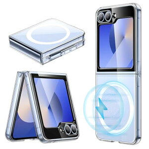 Galaxy Z Flip6 �P�[�X MagSafe�Ή� �N���A �}�O�l�b�g���� ���� TPU �o���p�[�P�[�X SC-54E �ی�J�o�[ ���^ �y�� ���ϖh�~ ���C�����X�[�d�Ή� �ϏՌ� PC�w�� �S�ʕی� �C�菝�h�~ �w��h�~ �����h�~ 