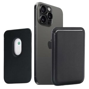 スマホカードケース マグセーフ カード収納 磁気シールド Mag-Safe用 MagSafe用 ウォレット カードケース マグネット内蔵 強力磁力 背面ポケット カード入れ ICカードケース 軽量 スリム シンプ