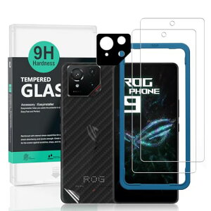 Asus ROG Phone 9 5G 6.78 C` یtB KXtB KX veN^[ 2 9H KX JYveN^[ 1 t wʃJ[{t@Co[tB 1  h~ 