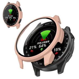 GARMIN Approach S44 �P�[�X �K���X�t�C���� ��̌^�P�[�X PC+�K���X�f�� �w��h�~ �ϏՌ� �����ȒP �����ߗ� �S�ʕی� �����^ �K�[�~��(GARMIN) Approach S44 �J�o�[ (�s���N) ��������
