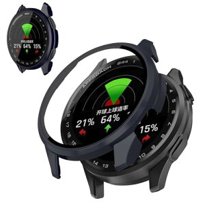 GARMIN Approach S44 �P�[�X �K���X�t�C���� ��̌^�P�[�X PC+�K���X�f�� �w��h�~ �ϏՌ� �����ȒP �����ߗ� �S�ʕی� �����^ �K�[�~��(GARMIN) Approach S44 �J�o�[(��) ��������