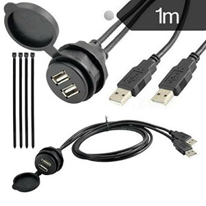 USB 2.0 AUX ԍډP[u 2|[g fA tbV}Eg ԍډP[u  gbN {[g I[goC _bV{[hplp 1m