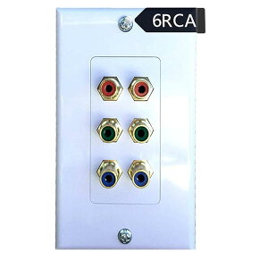 RCA AV EH[v[g ǃv[g ǃRZg 6 RCA|[g70*115mm RCAI[fBIrfIRZg HDMI I[fBI ʃJo[ z[VA^[Kp
