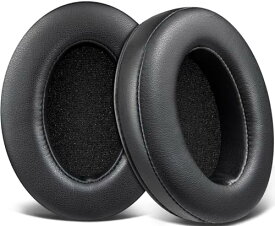 Sony MDR-CD900ST / MDR-7506 / MDR-1ABT / RBT / RNC & ATH M50X / M40X / WS660BT / WS1100 イヤーパッド イヤークッション パッド 交換 耳当て 高密度フォーム 交換用 互換品 代替品 ブラック