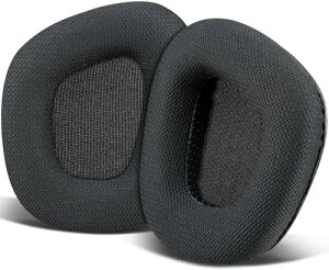 Corsair Void / Void Pro / Void Elite / Surround Wired & Wireless RGB USB �Q�[�~���O �w�b�h�z�� �C���[�p�b�h �C���[�N�b�V���� ���b�V���t�@�u���b�N �w�b�h�p�b�h �݊��i ��֕i �u���b�N