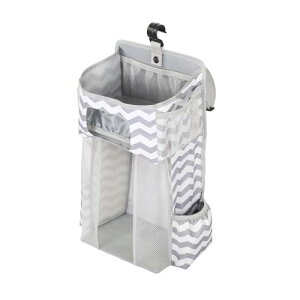 おむつストッカー ベビーベッド 収納 オムツ収納 ベビーベッド収納袋 小物収納ケース 多機能吊り袋 大容量 仕切りの設計 ベビー用品 おむつポーチ 大容量 小物入れ ハンギング収納袋 雑物