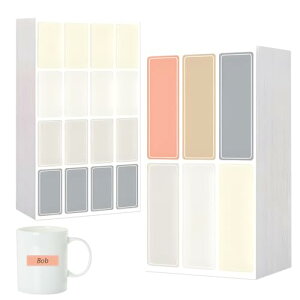 お名前シール 名前ラベル 440枚入 2種類のサイズ 名前タグ 手書きステッカー ネームシール ネームラベル 防水 学用品 分類用 ステッカー 入学 入園 幼稚園 保育園用品 入学祝い 入学準備 大容