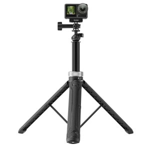 B_ A~ 360BeAO J[{ J X}z Or Ή ܂肽 1.5M31cm-150cm yʂŃRpNg iPhone Android GoPro Hero 12 11 10 9 8 7 6 5 Black Mini DJI Osmo Action 4 3 Insta360 X3 X2 X ɑΉ