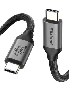 Thunderbolt4 P[u USB4 P[u 3M 40Gbps PD3.1 240W }[d 8K / 6K / 5K@60Hz 4K@144Hz Thunderbolt P[u 3M MacBook Pro PSSD iPad iPhone 15 Pro / Pro Max hbLO j^[Ή 