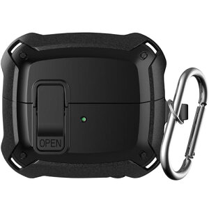 Galaxy Buds 3 / Buds 3 pro P[X Jrit galaxy buds 3 pJo[ SbN@\ PC ϏՌ jp ɃANZX Cz P[X [d\ h~ ₷ (ubN) 