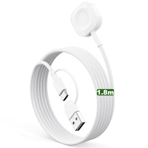 Type C + USB A AbvEHb` [d Apple Watch [dP[u Apple Watch[d@ MFIF؃`bv Sň肵[d ^ѕ֗ y Apple Watch Series10 / 9 / 8 / 7 / 6 / 5 / 4 / 3 / 2 / 1 / SE / Ultra