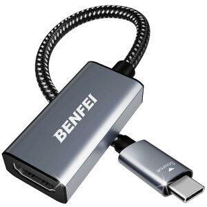 USB C HDMI ϊA_v^ 4K USB Type-C HDMI A_v^ [Thunderbolt 3 / 4] ݊^CvC HDMI ϊ 4K@30Hz fo iPhone 15 Pro/Max MacBook Pro/Air 2023 iPad Pro iMac S23 XPS 17 ȂǂɑΉ 2 