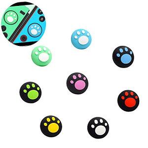 Switch / Switch Lite Ή AiOXeBbNJo[ L / RZT[Rg[ Lbv (8Zbg) bJ[Lbv L  L̒ ewObvLbv WCXeBbNJo[ WCX